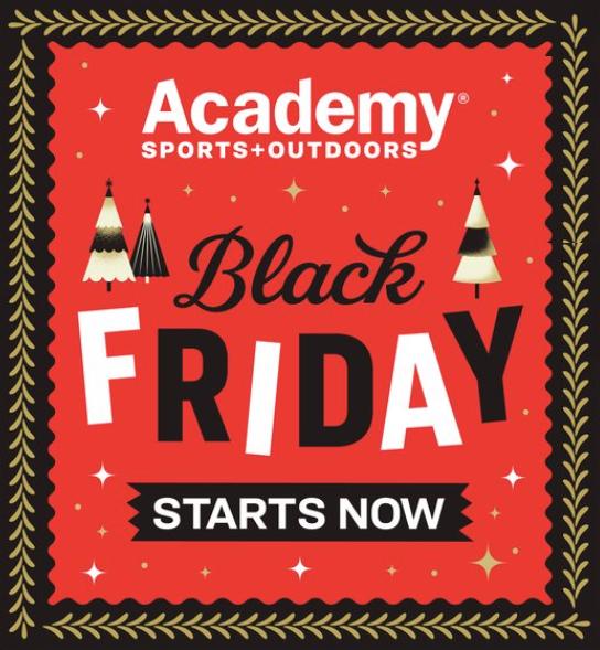 Academy Sports + Outdoors Black Friday 2022 Black Friday Starts Now